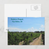 Carte Postale Paso Robles, Californie, Pays Vins (Devant / Derrière)