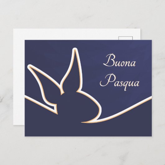 Carte Postale Pasqua Happy Easter (Devant / Derrière)