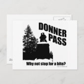 Carte Postale Pass Donner (Devant / Derrière)