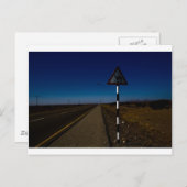 Carte Postale Passage à chameaux (Devant / Derrière)