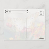 Carte Postale Passage à la frontière - Citation de papillon de p (Dos)