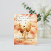 Carte Postale Passage de la Bible, ange du Seigneur (Debout devant)