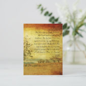 Carte Postale Passage de la Bible, paysage grinçant (Debout devant)