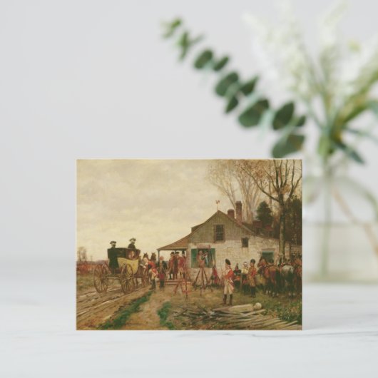 Carte Postale Passage de l'avant-poste (Debout devant)