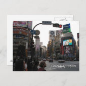 Carte Postale Passage de Shibuya (Devant / Derrière)