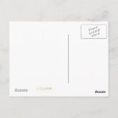 Carte Postale passage des tortues (Dos)