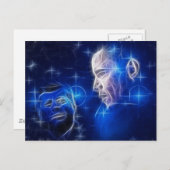 Carte Postale Passage du flambeau II (Devant / Derrière)