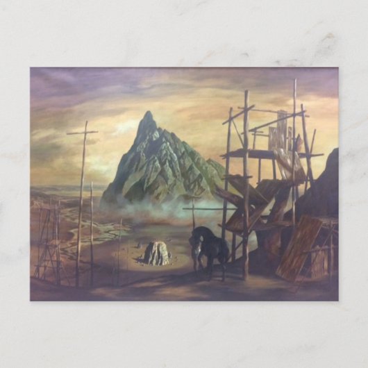 Carte Postale Passage - Le Cheval Noir - John Atherton (Devant)