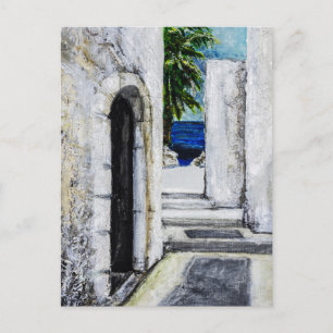 Carte postale - Passage méditerranéen vers la mer