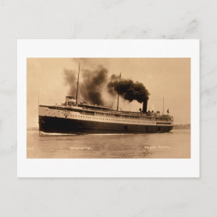 Carte Postale Passager Steamer Juniata - Louis Pesha