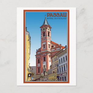 Carte Postale Passau - Pfarrkirche St Paul