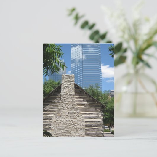 Carte Postale Passé et présent (Debout devant)