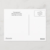 Carte Postale "Passementerie" (Dos)