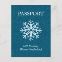 passeport d'hiver merveilleux 18e anniversaire