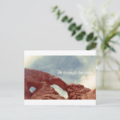 Carte Postale passer à travers la statique (Debout devant)