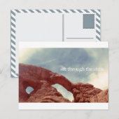 Carte Postale passer à travers la statique (Devant / Derrière)