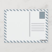 Carte Postale passer à travers la statique (Dos)