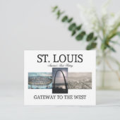 Carte Postale Passerelle ABH St. Louis (Debout devant)
