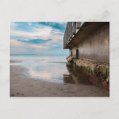Carte Postale Passerelle au coucher du soleil (Devant)
