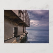 Carte Postale Passerelle au coucher du soleil (Devant)