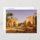 Carte Postale Passerelle dans la Via Sepulcralis par Christen Ko (Devant / Derrière)