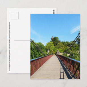 Carte Postale Passerelle dans le Parc des Buttes-Chaumont - Pari