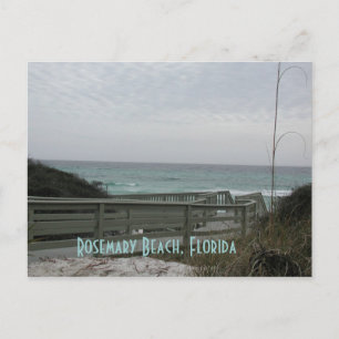 Carte Postale Passerelle de la plage Rosemary