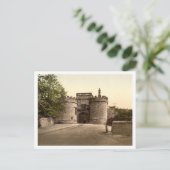 Carte Postale Passerelle du château de Skipton, Yorkshire, Angle (Debout devant)