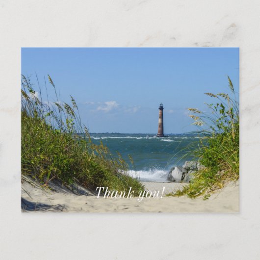 Carte Postale Passerelle du phare de l'île Morris (Devant)