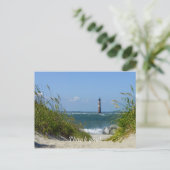 Carte Postale Passerelle du phare de l'île Morris (Debout devant)