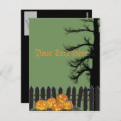 Carte Postale passerelle éffrayante (Devant / Derrière)