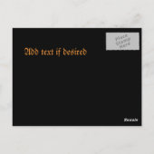 Carte Postale passerelle éffrayante (Dos)