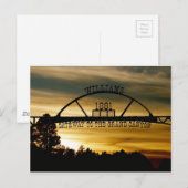 Carte Postale Passerelle Williams (Devant / Derrière)