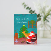 Carte Postale Passez un bon Noël (Debout devant)