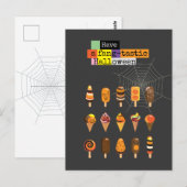 Carte Postale "Passez un Halloween "fantastique"" Evénement de g (Devant / Derrière)