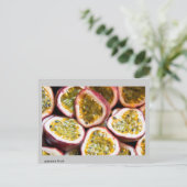 Carte Postale passiflore comestible de passiflore (Debout devant)