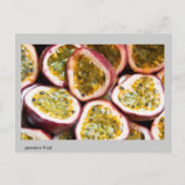 Carte Postale passiflore comestible de passiflore (Devant)