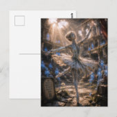 Carte Postale Passion / Ballerine / Opéra ruiné (Devant / Derrière)