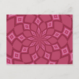 CARTE POSTALE PASSION ROSE