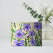 Carte Postale Passion violette (Debout devant)