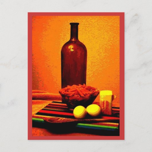 Carte postale Pasta (Devant)
