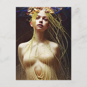 Carte postale Pasta Goddess