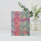 Carte postale Pastel Art Abstrait (Debout devant)