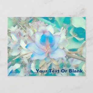 Carte Postale Pastel Blue Blossom