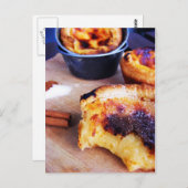 Carte Postale pastel de nata (Devant / Derrière)