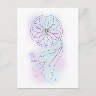 Carte Postale Pastel Dreamcatcher