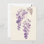 Carte Postale Pastel Flora dans la douceur #101 (Devant / Derrière)