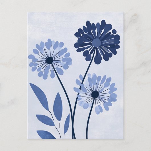 Carte Postale Pastel Flora dans la douceur #102 (Devant)