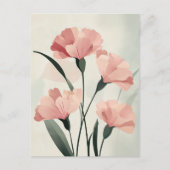 Carte Postale Pastel Flora dans la douceur #103 (Devant)