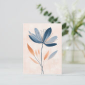 Carte Postale Pastel Flora dans la douceur #104 (Debout devant)